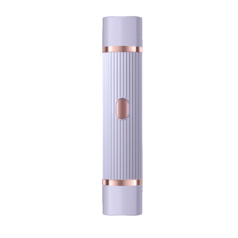 Rasoir électrique, appareil d'épilation portable, rasoir électrique rechargeable, rasoir indolore 2-en-1 à double tête